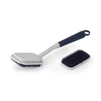 Spazzola per piatti Beldray LA032814FEU7 Deep Clean Gomma, setole in gomma, manico ergonomico
