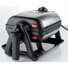 Tefal WM756D macchina per waffle 2 waffle 1200 W nero, acciaio inox