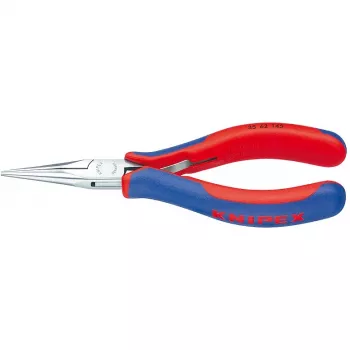 Pinza a becco Knipex per elettronica lunghezza totale 145 mm forma ganasce piatta e tonda 6 impugnatura multiuso