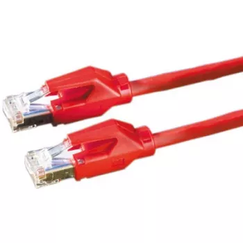 Cavo patch DRAKA Cat.6 Classe E S/FTP UC900 TM21 LSOH rosso 5 m