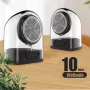Altoparlante portatile Devia Crystal series TWS, nero
