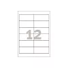 Avery 3659 etichette adesive rettangolari permanente bianco 1200 pezzi