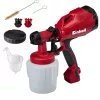 Einhell TC-SY 400 P 4260005 sistema di verniciatura a spruzzo, 400 W, serbatoio da 0,8 l, rosso/nero