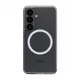 Custodia per smartphone Torras Guardian Magnetic Series per Samsung S25 trasparente
