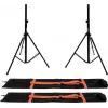 Set stativi per diffusori Omnitronic BS-2 EU 2x con borse – coppia di treppiedi per diffusori PA