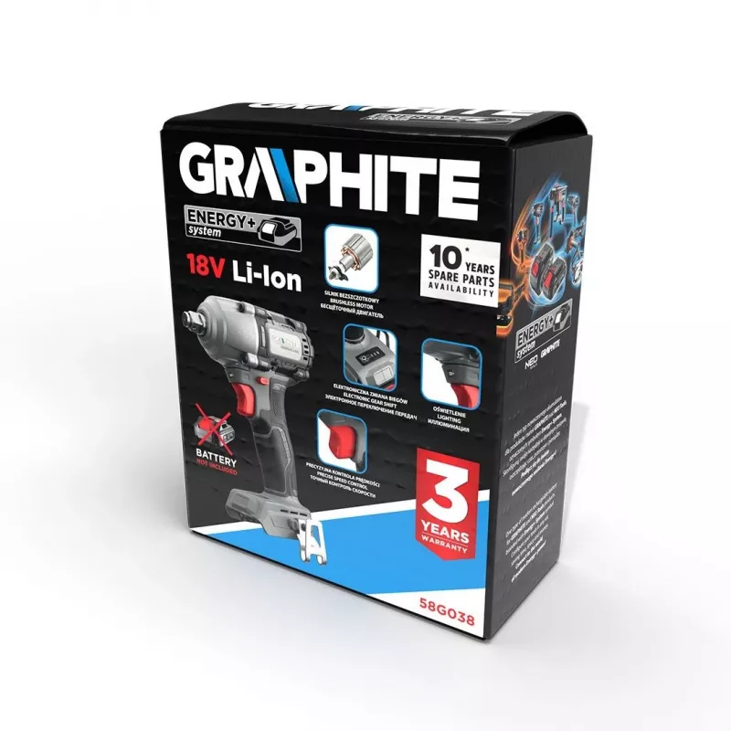 Avvitatore a impulsi Graphite 58G038