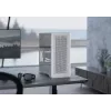 APNX case per PC Midi Tower C1-R-WT-v1 — bianco, supporta ATX/Micro-ATX/Mini-ITX, 3 ventole frontali da 120 mm preinstallate, 3 vani da 3,5
