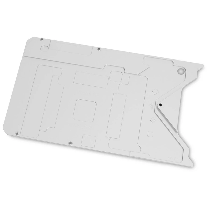 Backplate EK Water Blocks argento 1 pezzo — accessorio per sistema di raffreddamento computer