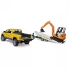 Car Dodge RAM 2500 Service con rimorchio