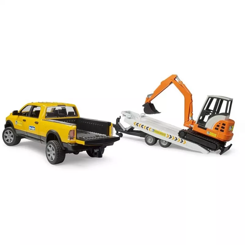 Car Dodge RAM 2500 Service con rimorchio