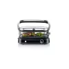 Piastra grill SEVINI Pro, KG 2395 (argento/nero, 1.800 Watt)