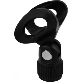 Supporto microfonico a morsetto Omnitronic MCK-30 flessibile – supporto microfono a collo di cigno regolabile