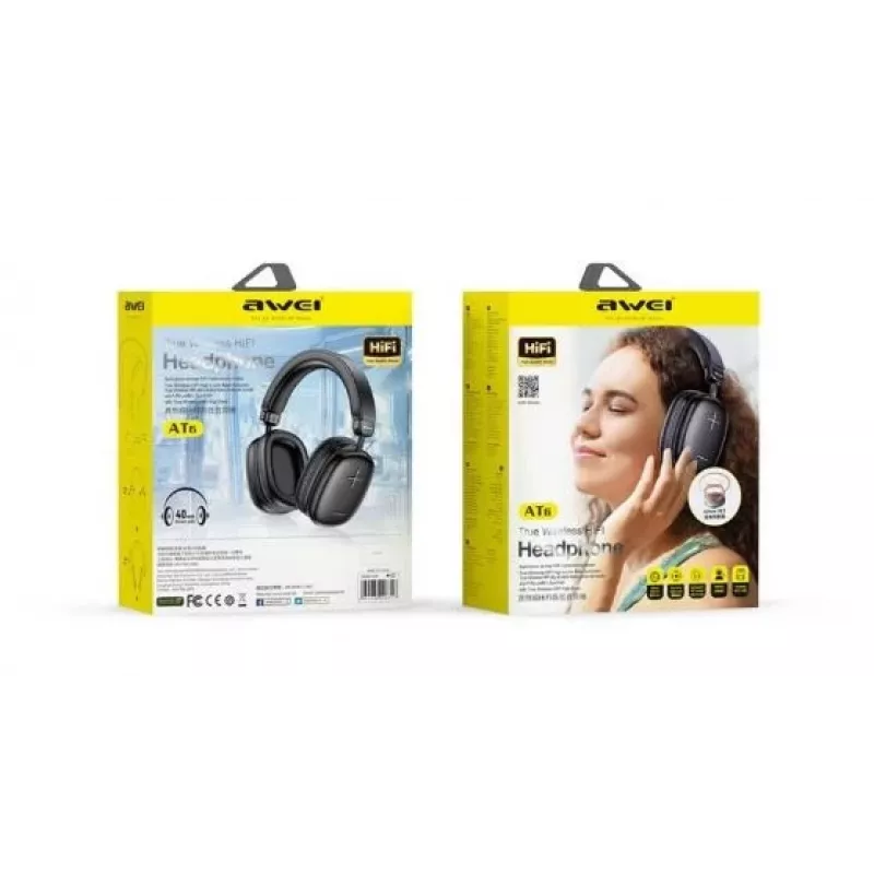 Cuffie Awei AT6 Bluetooth on-ear