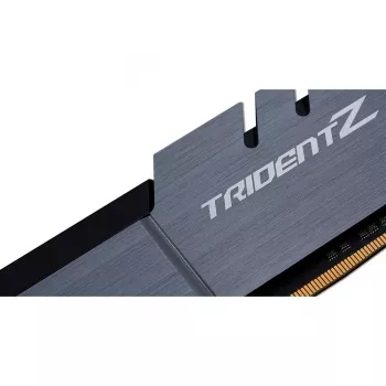 DIMM 32 GB DDR4-3200 (2x 16 GB) kit dual, memoria argento/nero, F4-3200C16D-32GTZSK, Trident Z, INTEL XMP