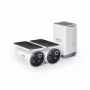 Baseus S1 Pro Outdoor Dual 3K kit di sorveglianza per esterni (2 telecamere), bianco