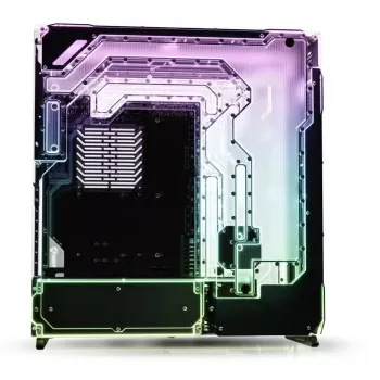 Pannello laterale per case PC Singularity Spectre 4 Dual Loop, acrilico trasparente