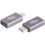 ShiverPeaks BS13-60004 adattatore USB 4.0, USB-C maschio a USB-C femmina, metallo