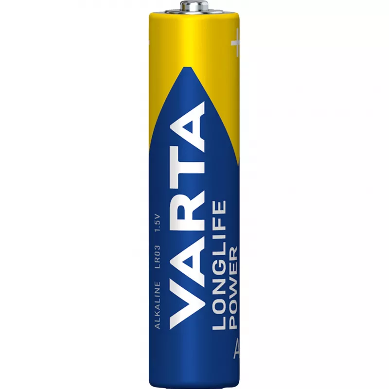 Varta Longlife, batteria monouso, AAA, alcalina, 1,5 V, 24 pz., 44,5 mm