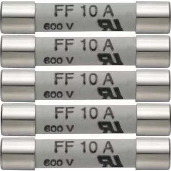 Testo fusibile 10 A, 600 V (0590 0005)