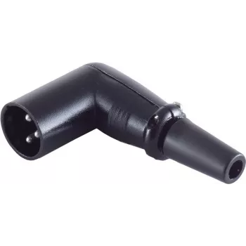 ShiverPeaks S/CONN maximum connectivity spina XLR angolata, nero, 55006