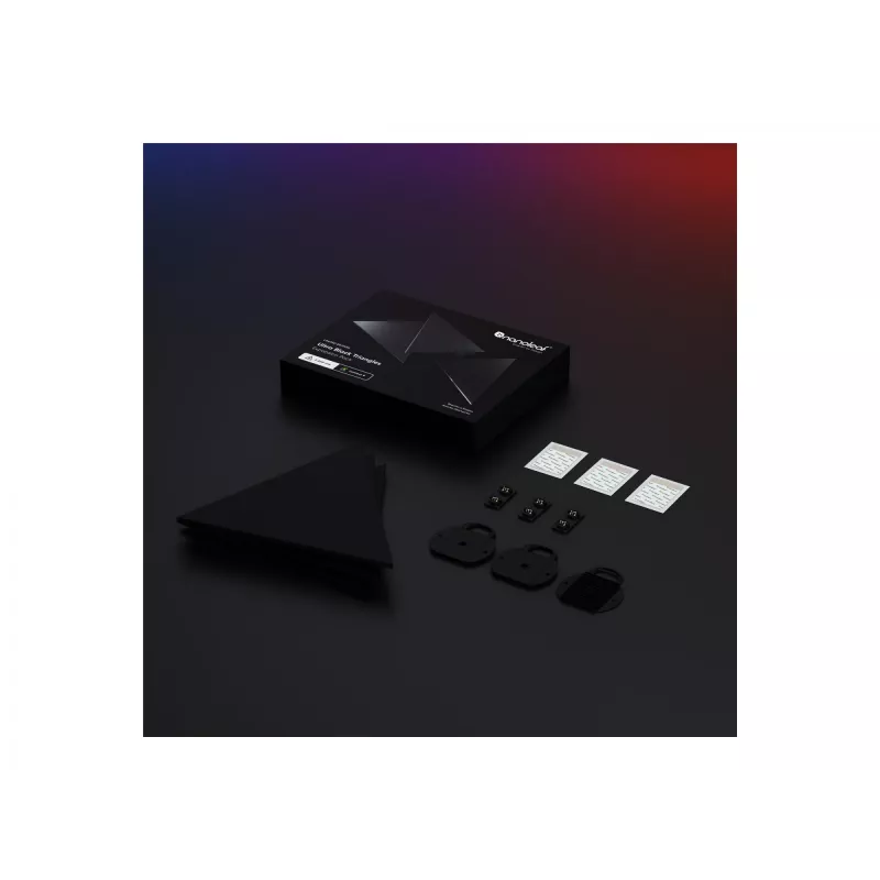 Smart Panel Nanoleaf NL47-0101TW-3PK Wi-Fi nero 3 pezzi