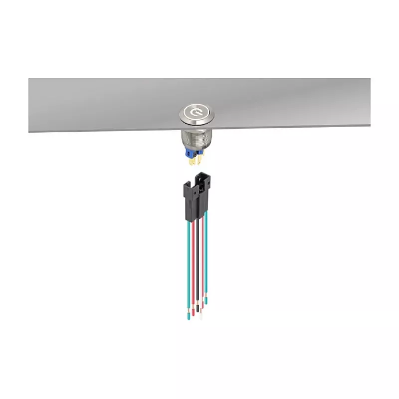 Delock 90791 Presa per pulsante o interruttore da 22 mm a 6 pin