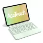 Inateck KB04122 Keyboard Folio per iPad 11, QWERTZ, verde