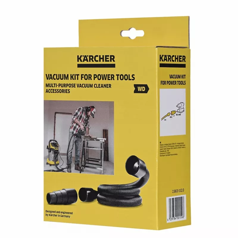 Kärcher 2.863-112.0 set tubo di aspirazione con adattatore per elettroutensili