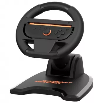 Volante racing SUBSONIC SA5727-1 per Nintendo Switch — sensibilità regolabile, design kart-racer