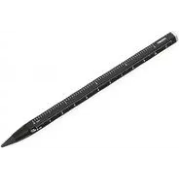 Portamina meccanico TROIKA PEN20/BK nero alluminio 4 pz.