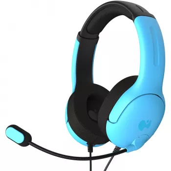 PDP PS5 & PC Neptune Blue AIRLITE headset con filo, con cavo, gaming, headset, blu