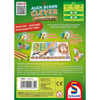 Auch schon clever - Dschungelparty, gioco da tavolo