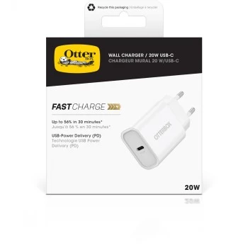 Caricabatterie da parete OTTERBOX 78-81340 20W USB‑C (USB‑PD) bianco