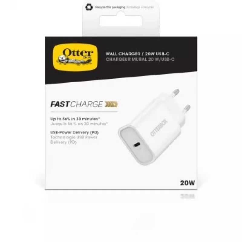 Caricabatterie da parete OTTERBOX 78-81340 20W USB‑C (USB‑PD) bianco