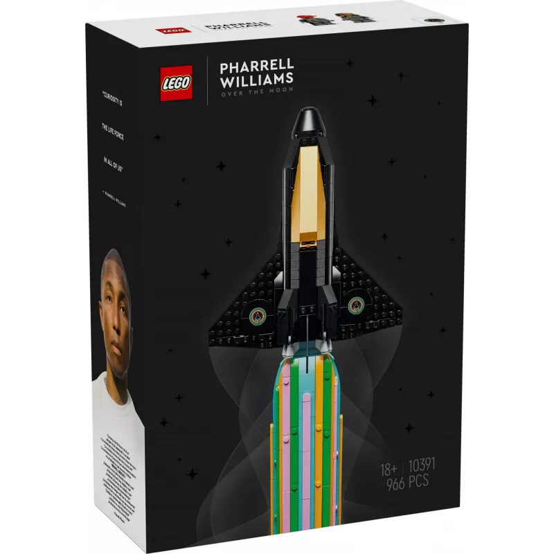 LEGO Icons 10391 Oltre la Luna con Pharrell Williams