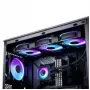 Phanteks Glacier One 360D30 X2 DRGB Raffreddatore a liquido AIO, 360 mm, Nero