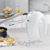 Frullatore a mano Maestro MR-506 – 2 velocità, bianco, frullatore da cucina compatto