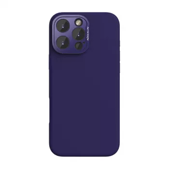 Custodia magnetica Nillkin LensWing per iPhone 16 Pro Max – viola, fissaggio magnetico, aperture precise