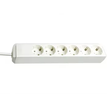 Ciabatta multipresa brennenstuhl Eco-Line, 6 prese, bianco (1159420015)