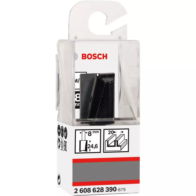 Bosch 2 608 628 390 fresa per scanalature 1 pz.