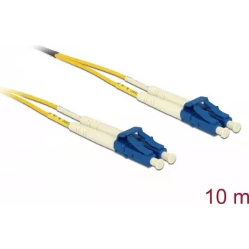 Cavo in fibra ottica DeLOCK LC > LC singlemode OS2 10 m