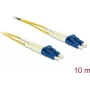 Cavo in fibra ottica DeLOCK LC > LC singlemode OS2 10 m