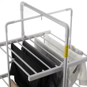 Stendibiancheria elettrico pieghevole Adler AD 7829 — 300 W, 148×52×90 cm, bianco, autoportante