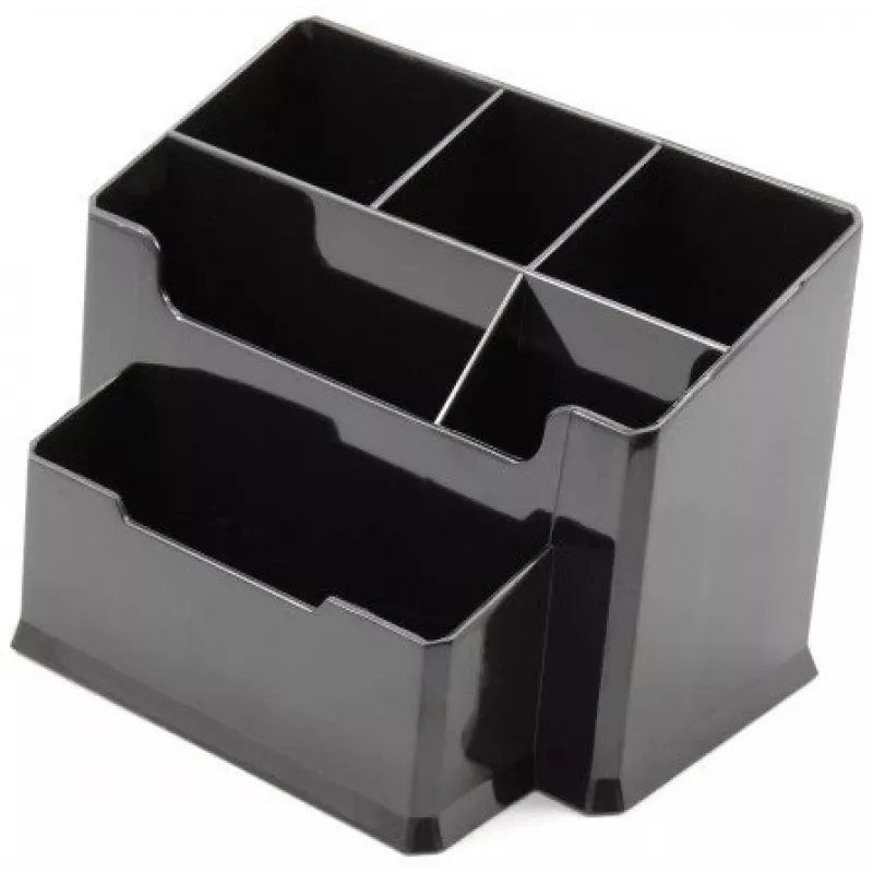 Astuccio Forpus, nero, vuoto, scomparto 6 1005-005