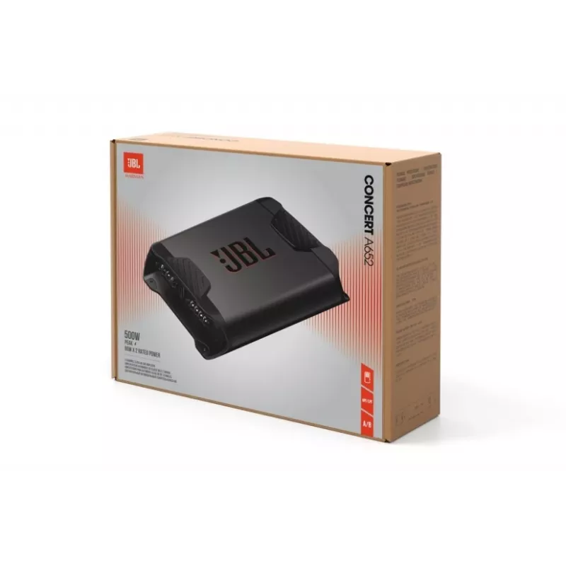 Amplificatore auto 2 canali JBL Concert A652, potenza 500 W