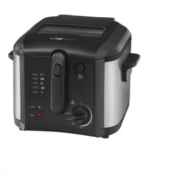 Friggitrice Clatronic FR 3649 singola 2,5 l 1600 W nera