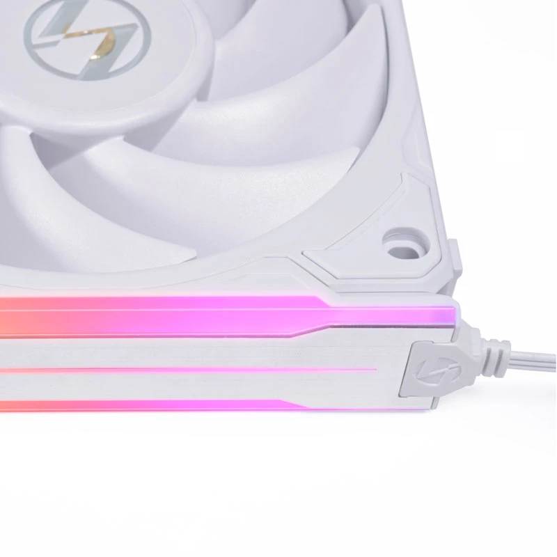 Kit strisce Lian Li UNI FAN P28 Side ARGB, confezione da 3, bianco (P28ARGB-W)