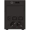 PowerWalker VI 1200 SHL gruppo di continuità line-interactive UPS 1200 VA (1,2 kVA), 600 W, 4 prese (2x Schuko, 2x IEC C13), USB, LCD, nero