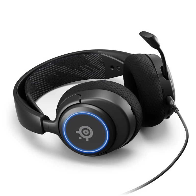 Steelseries Arctis Nova 3 headset con cavo archetto gaming USB Type-C nero