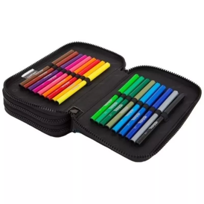 Astuccio portapenne a tre livelli con dotazione CoolPack Jumper 3 DIARY